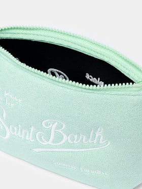 Sage green terry pochette Aline
