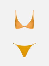 Ockergelber Triangel-Bikini mit Bügel für Damen Winona Jodene