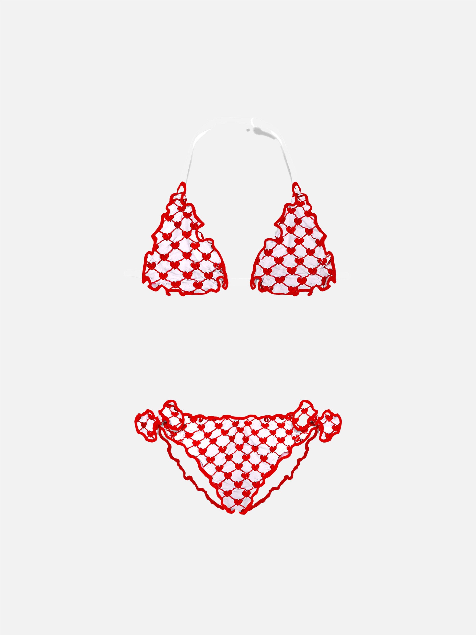 Girls embry heart Bikini - MC2 Saint Barth