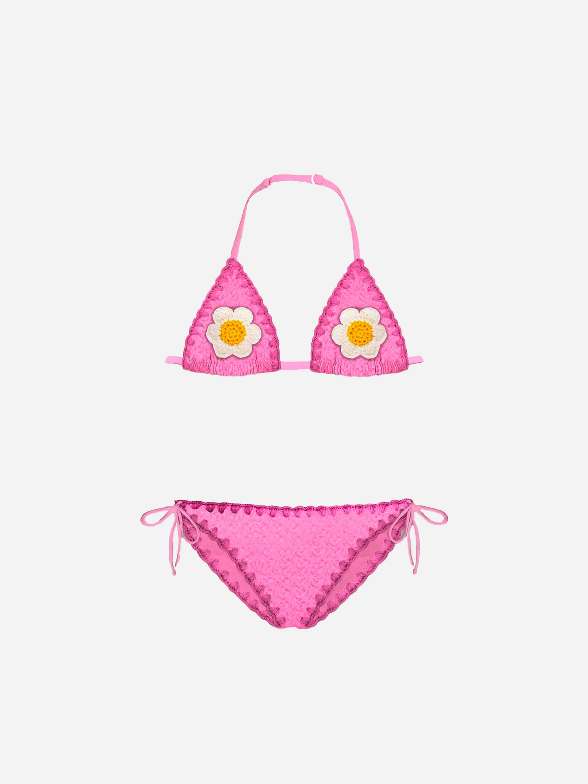 Girl bikini with embroidery - MC2 Saint Barth