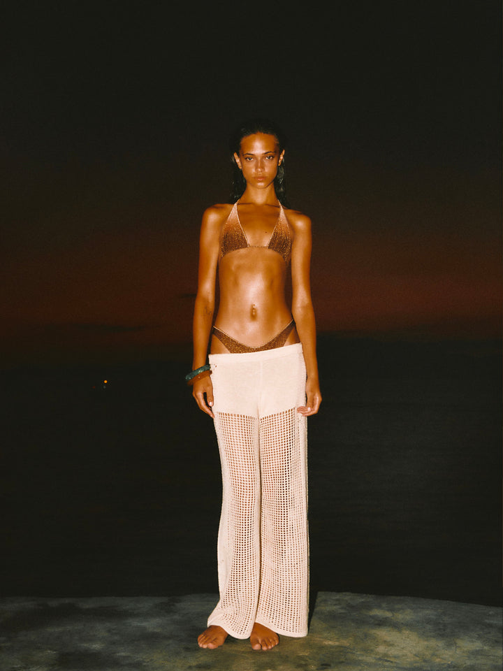 Guiana Naomi Overlock degradé lurex bikini