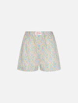 Woman Emma & Georgina print cotton shorts Boxy | MADE WITH LIBERTY FABRIC