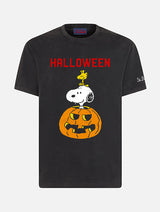 Herren-T-Shirt aus schwerer Baumwolle mit Halloween-Aufdruck | SNOOPY – PEANUTS™ SONDEREDITION