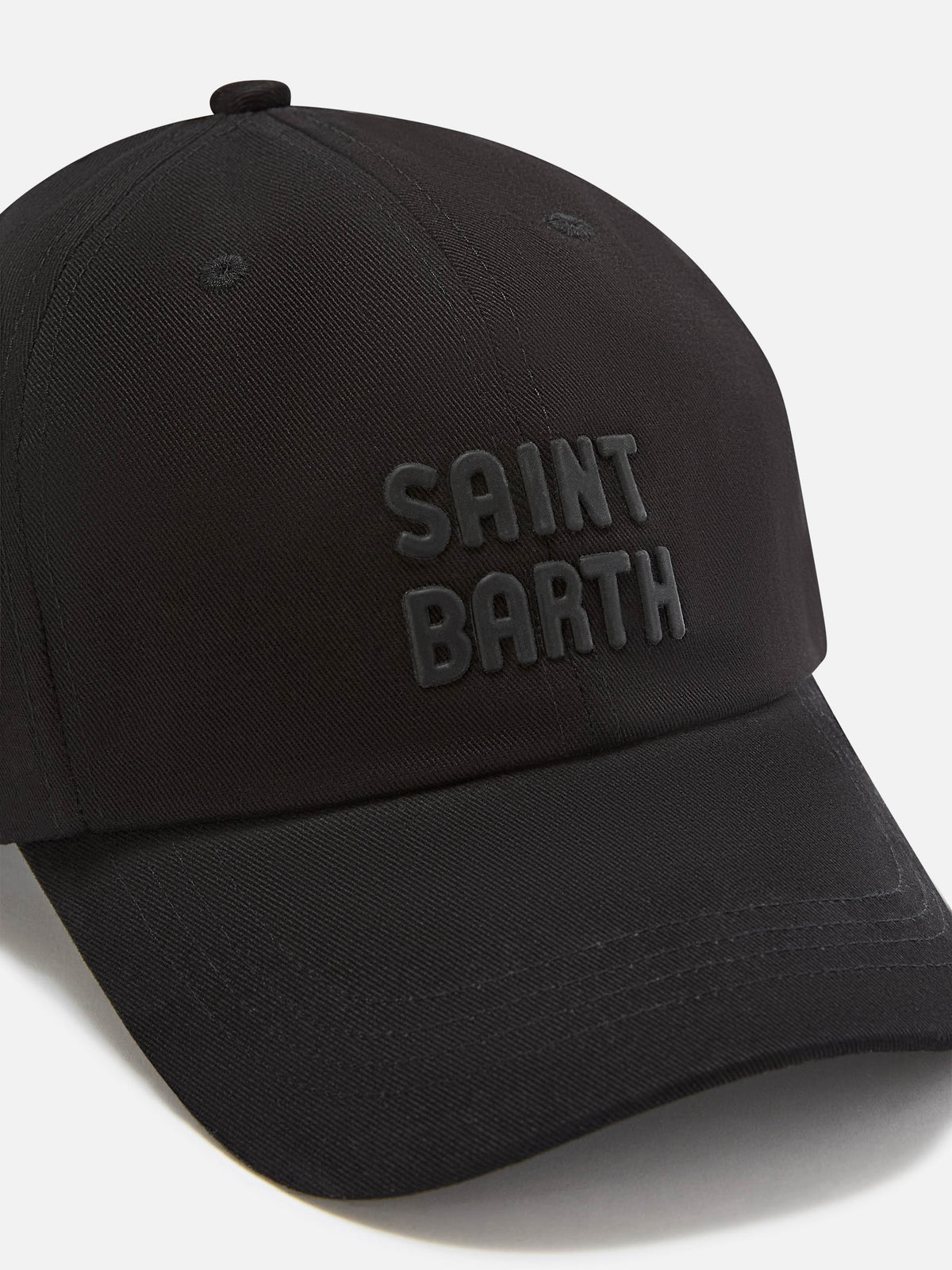 Casquette Studio noire Baseball avec logo brodé 