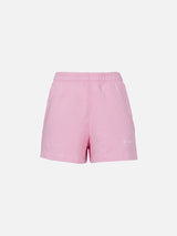 Damen-Pull-Up-Shorts aus Baumwolle Cate