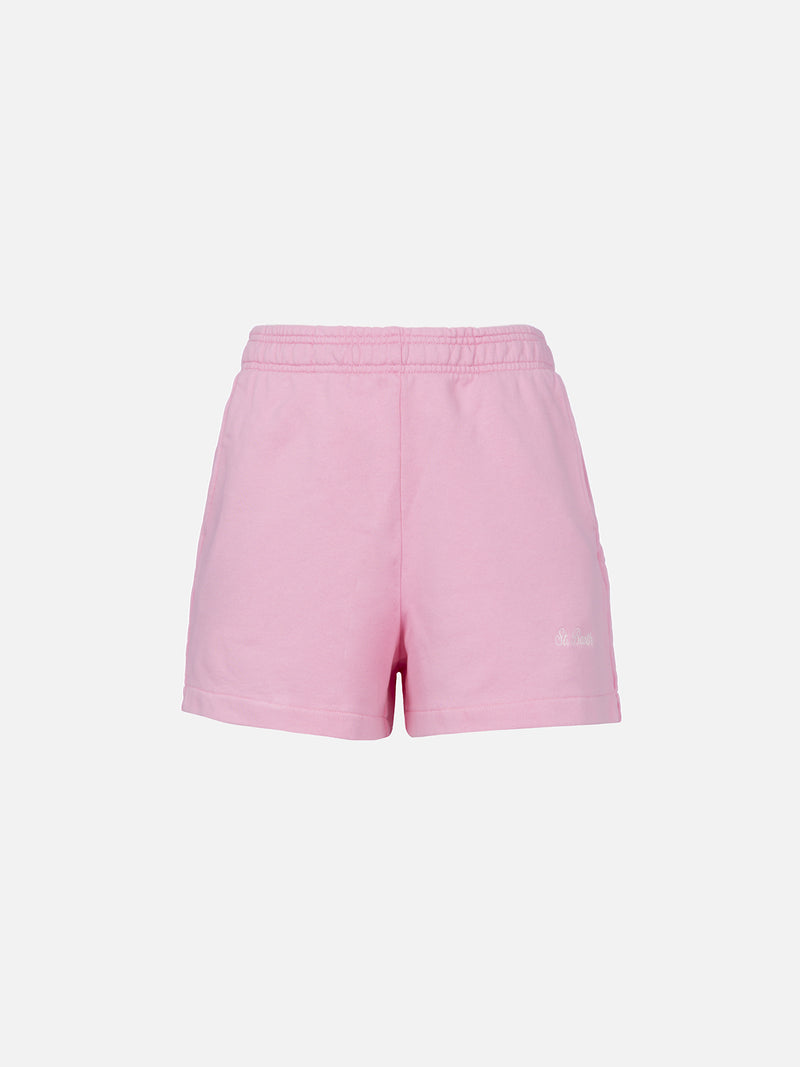 Damen-Pull-Up-Shorts aus Baumwolle Cate