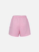 Damen-Pull-Up-Shorts aus Baumwolle Cate