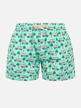 boy-swim-short-panda-car