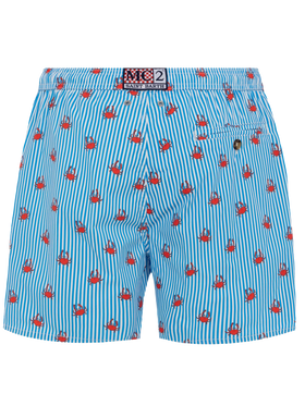 Comfort Light swim shorts with crabs print