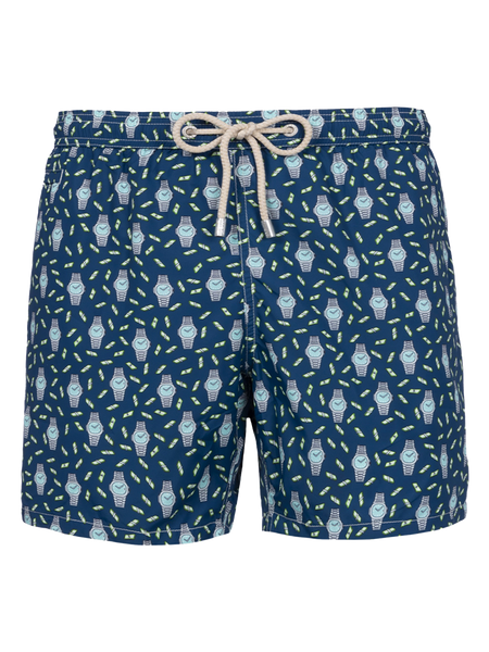Aoklidil Costume da bagno da uomo, lungo, ad asciugatura rapida, per