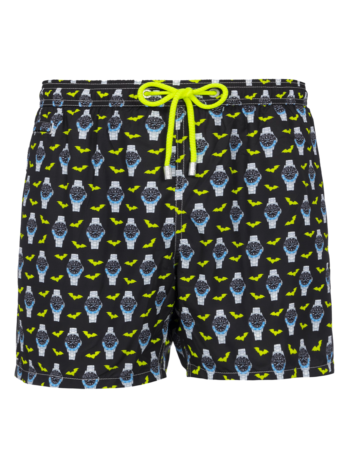 Herren-Badeshorts aus leichtem Stoff Lighting Micro Fantasy mit Uhrenaufdruck