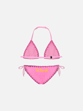 Girl bikini with embroidery - MC2 Saint Barth