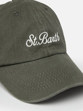 Denim embroidered ball cap Davis