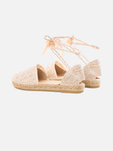 Gehäkelte Espadrillas für Damen