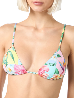 Patch Blumen Farbe Dreieck
