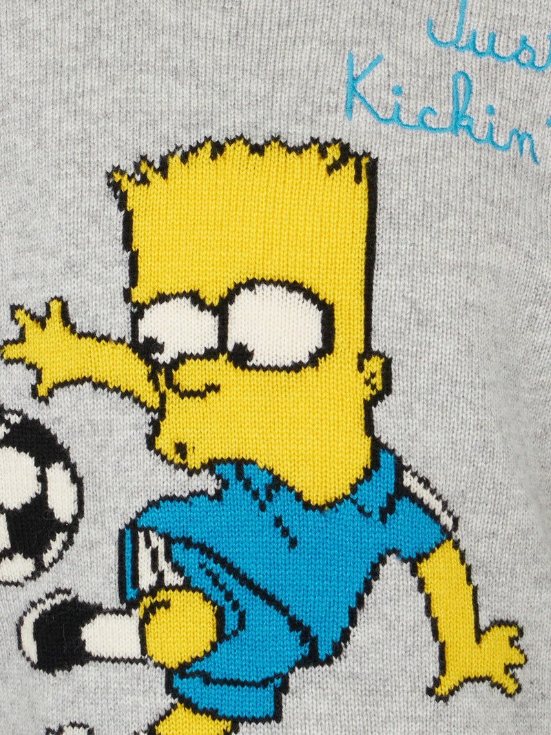 Rundhalspullover für Jungen mit Bart-Simpson-Aufdruck | THE SIMPSON SPECIAL EDITION