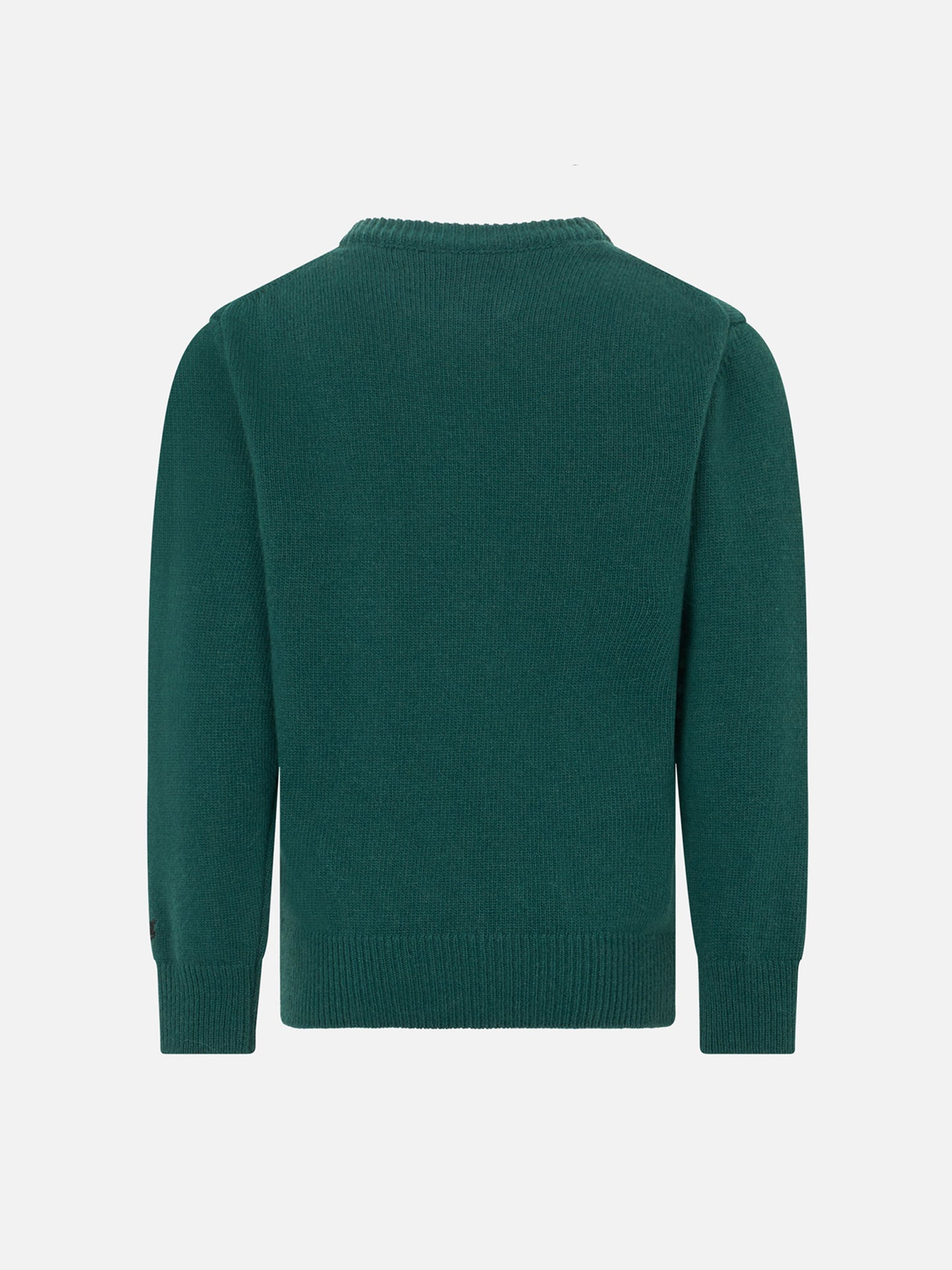 Boy crewneck sweater with Snoopy football jacquard | SNOOPY - PEANUTS™ SPECIAL EDITION