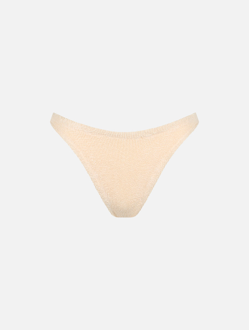 Slip da bagno da donna classico beige crinkle Elise