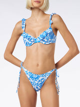 Bikini da donna a bralette con fantasia