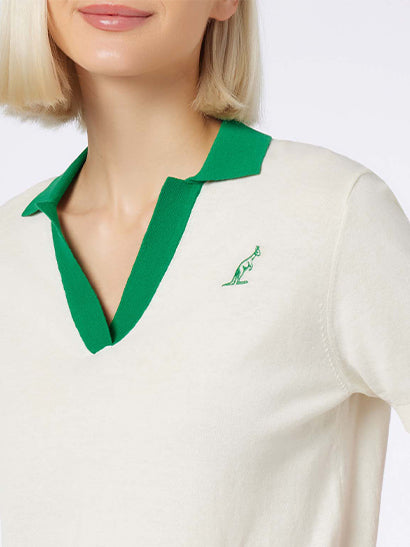 Polo Evonne in maglia di cotone con ricamo Australian | AUSTRALIAN BRAND SPECIAL EDITION