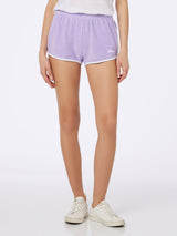 Woman terry cotton pull up shorts Francine