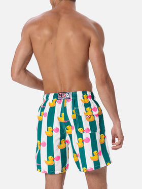 Costume da bagno da uomo Gustavia lunghezza media con stampa paperelle Big Babol | EDIZIONE SPECIALE BIG BABOL