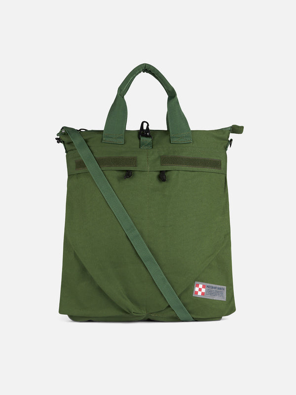 Military green canvas backpack Helmut