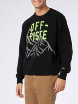 Yellow fluo Off-Piste man's sweater