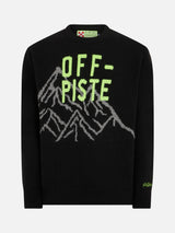 Yellow fluo Off-Piste man's sweater