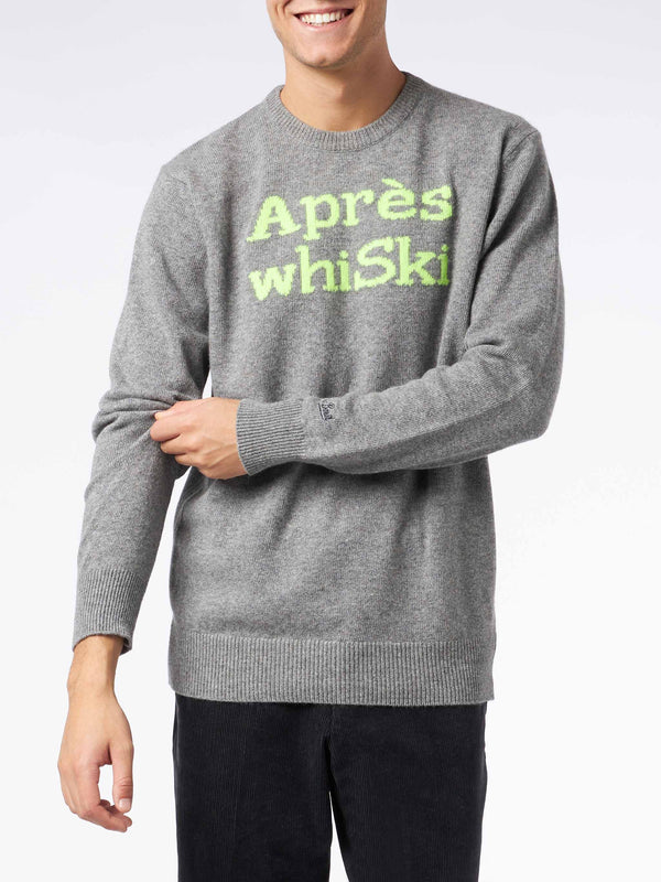 Whi-Ski blended cashmere man's sweater