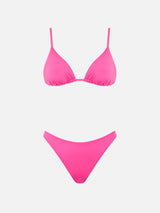 Damen-Triangel-Bikini in Fuchsia