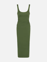 Woman ribbed cotton jersey tank dress Jennifer