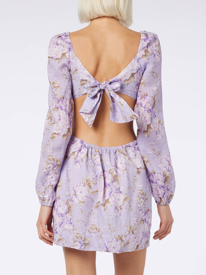 Woman cut out mini dress Jara - MC2 Saint Barth