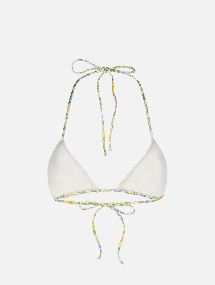 Haut de maillot triangle femme Betsy Leah | MADE WITH LIBERTY FABRIC 