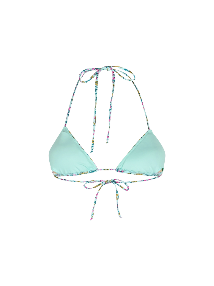 Costume da bagno donna con top a triangolo e fiori radicali Leah