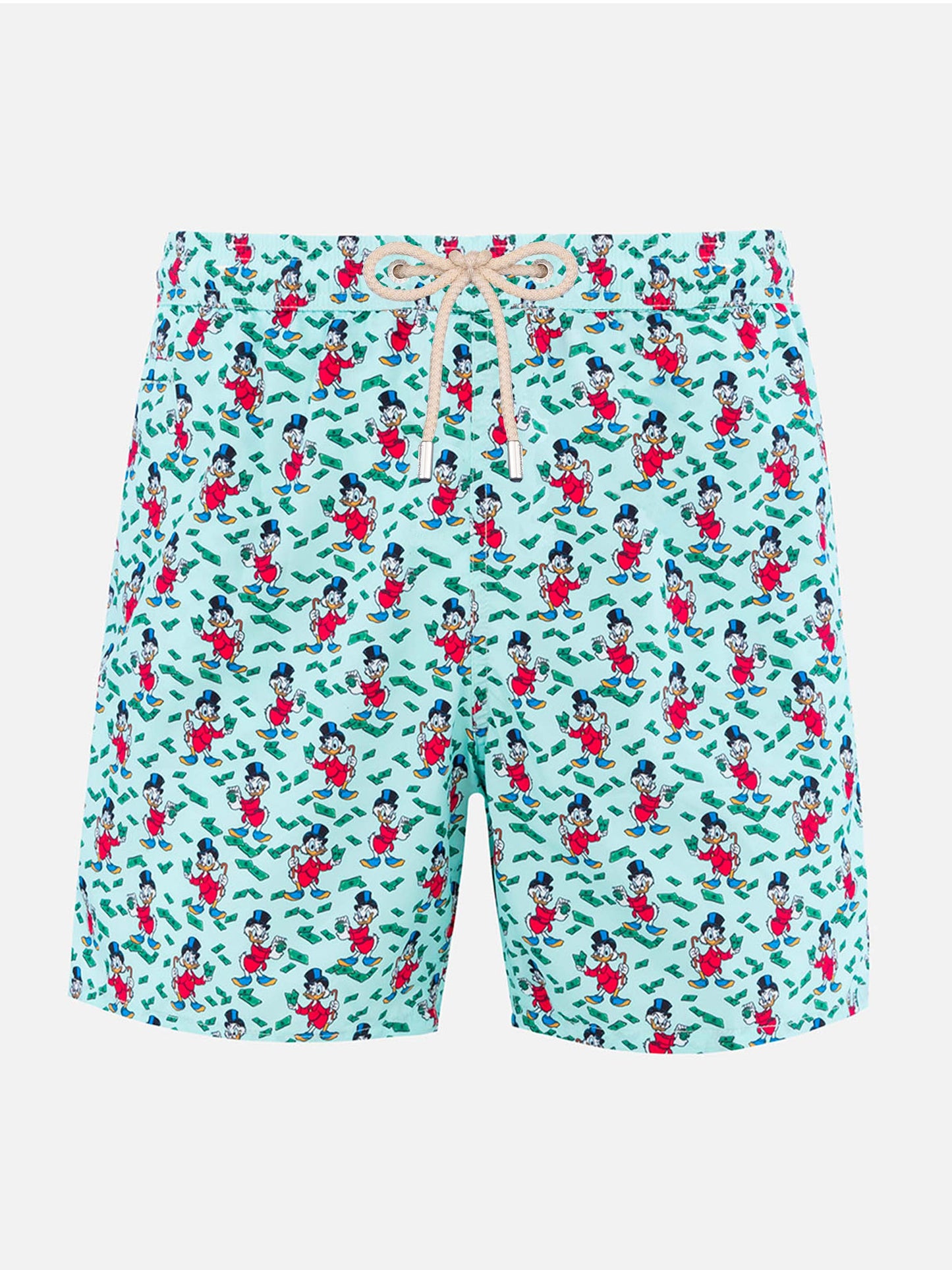 Man lightweight fabric swim-shorts Lighting Micro Fantasy with Scrooge print | DISNEY SPECIAL EDITION