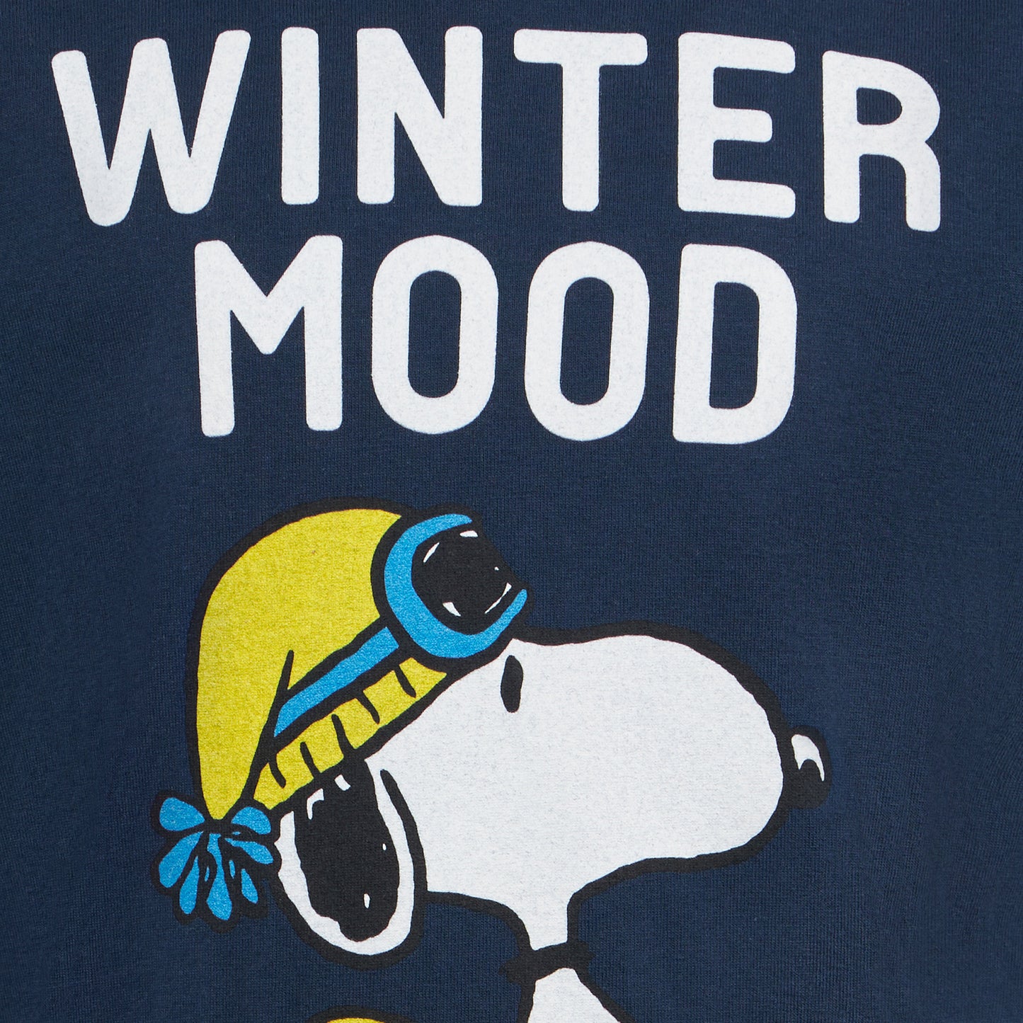 T-shirt in cotone pesante blu da bambino con stampa Snoopy | EDIZIONE SPECIALE PEANUTS