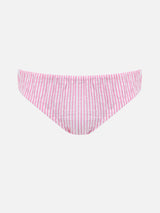 Girl cotton swim briefs Madame with bow and Betsy print | MADE WITH LIBERTY FABRIC