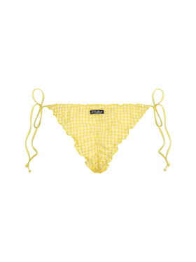 Cheeky Damen-Badehose aus Seersucker Miami