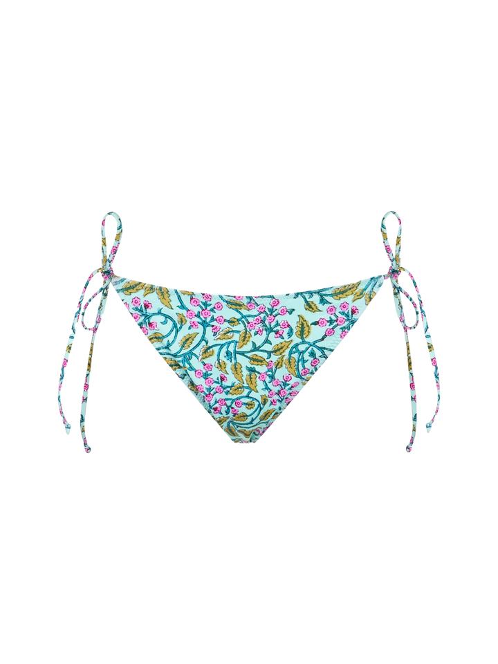 Woman radical flower triangle bikini Leah Marielle