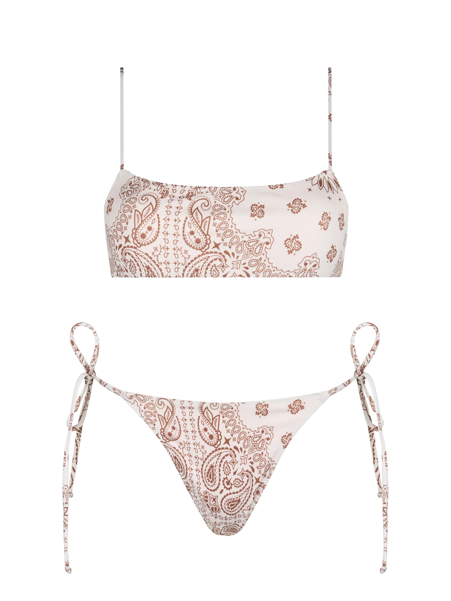 Bikini da donna a bralette Sadie Marielle a bandana 