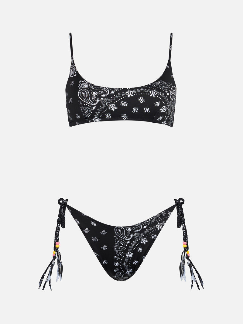 Bikini da donna a triangolo con spalline