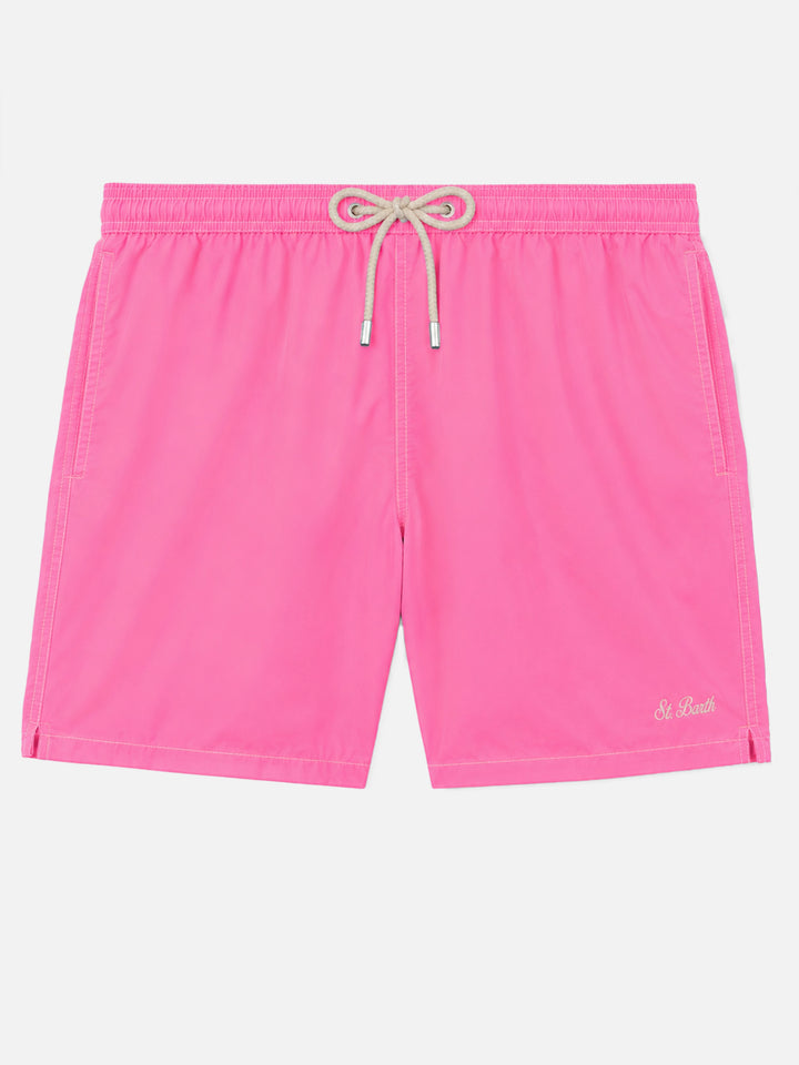 Bañador de largo medio rosa Patmos 