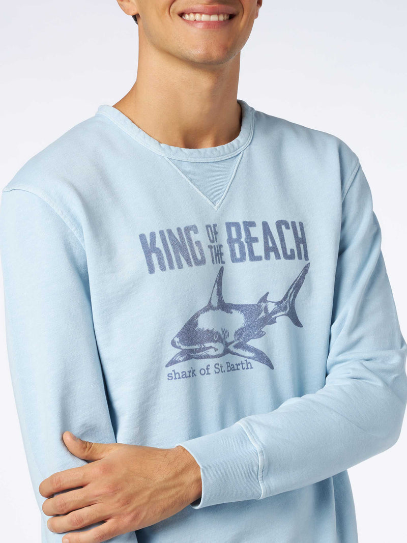 Hellblaues Sweatshirt King of the Beach