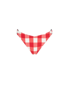 Slip mare donna con stampa check