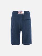 Jungen marineblaue Frottee-Bermudashorts Randle Jr