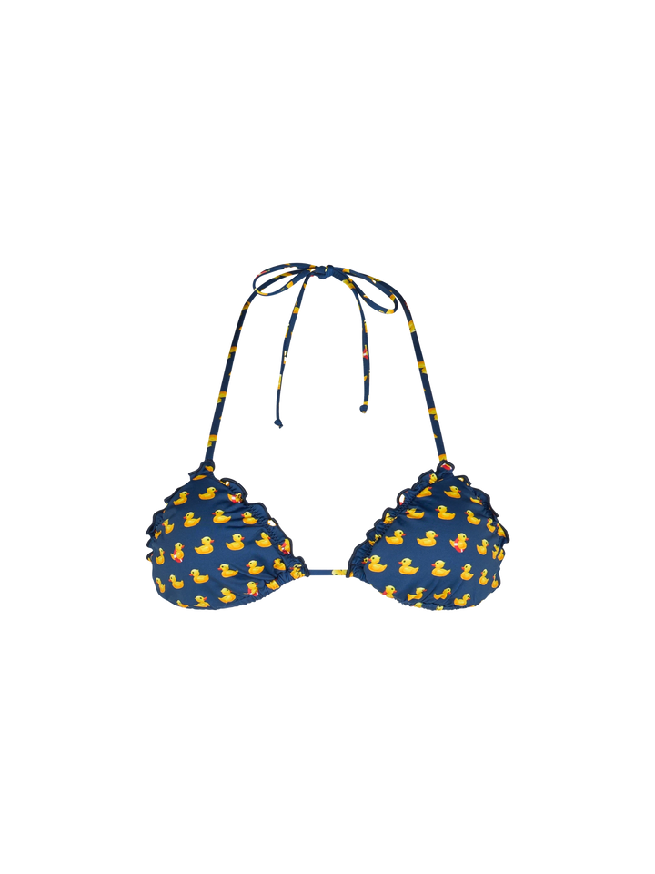 Top da spiaggia classico a triangolo da donna con papera Sagittario