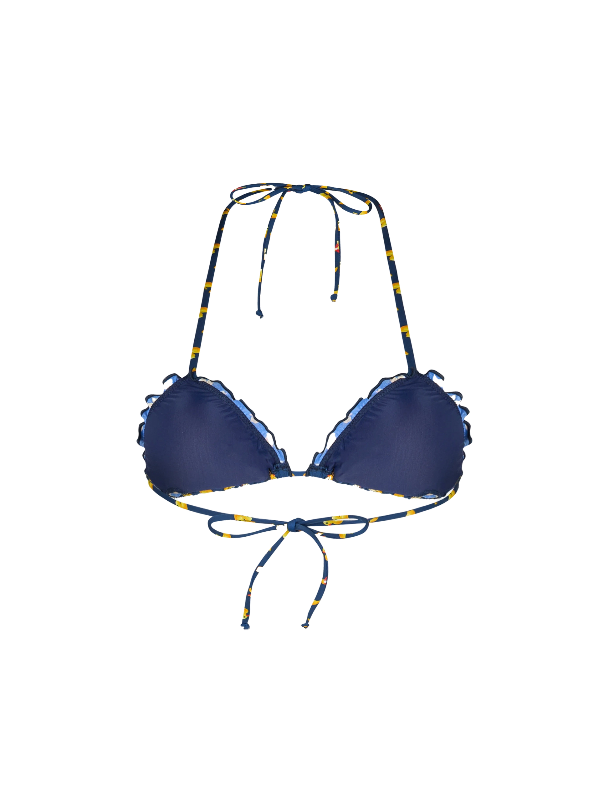 Sagittarius classic triangle top with ducky print - MC2 Saint Barth