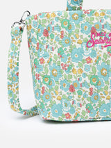 Borsa media Soft Tote trapuntata Betsy | REALIZZATO CON TESSUTO LIBERTY