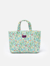 Borsa media Soft Tote trapuntata Betsy | REALIZZATO CON TESSUTO LIBERTY